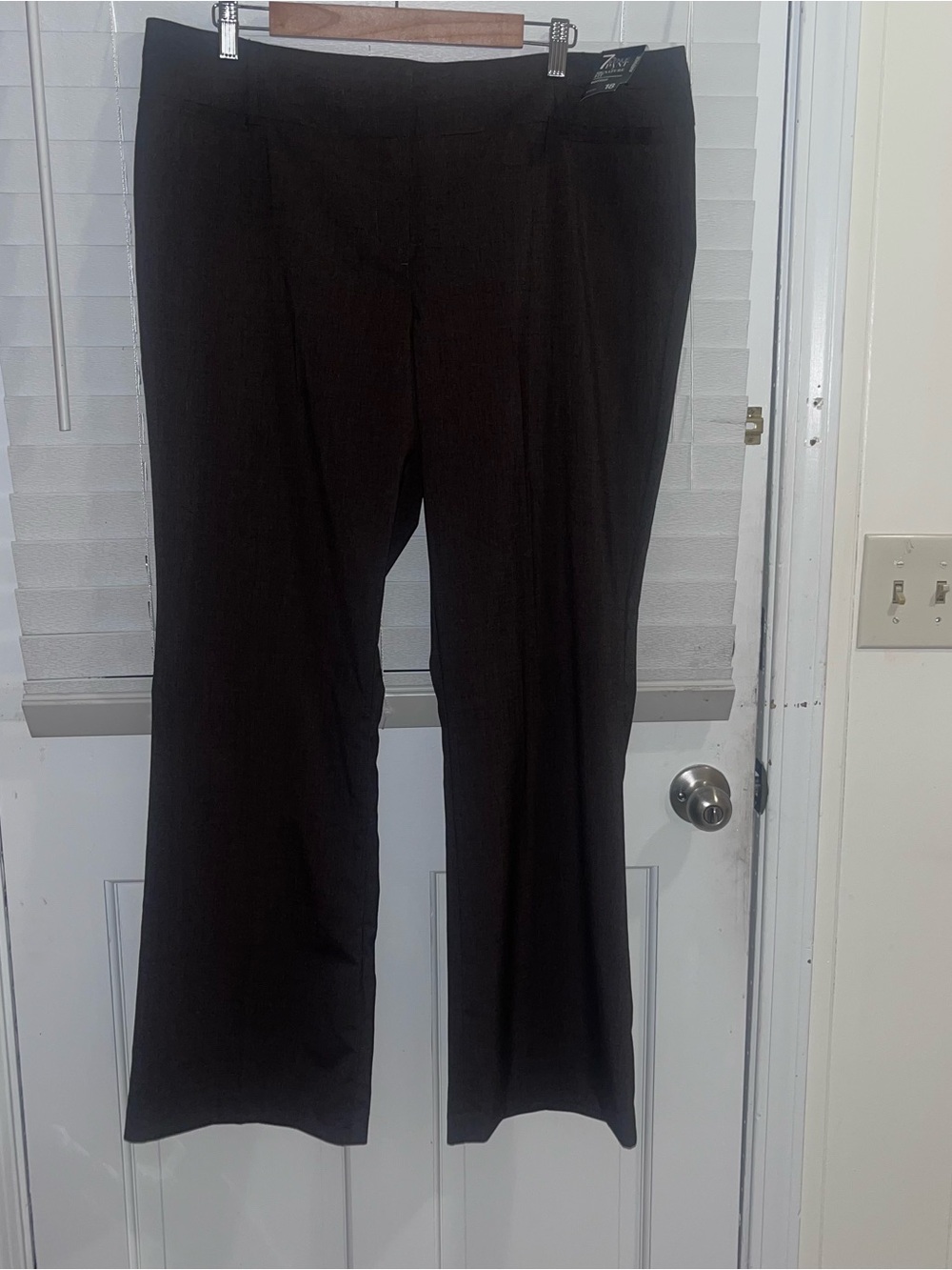 7th ave brown dress pants/-b206-c1/6-15/26